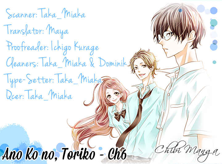 Page 1 Chapter 6 Ano Ko no, Toriko.
