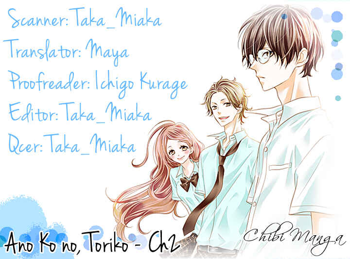Page 1 Chapter 2 Ano Ko no, Toriko.