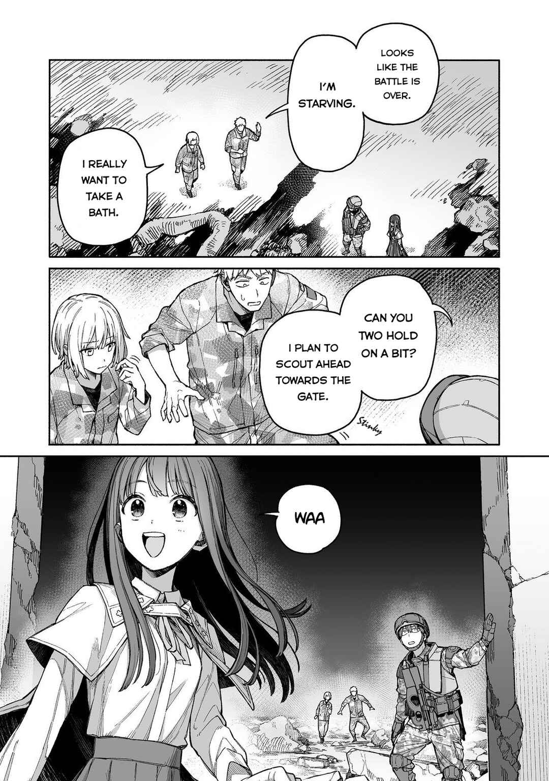 Page 16 Chapter 5 Ore to Kimitachi no Dungeon Sensou