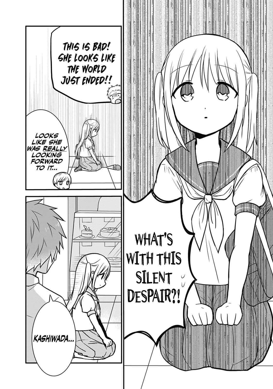 Page 8 Chapter 30 Kao ni Denai Kashiwada-san to Kao ni Deru Oota-kun
