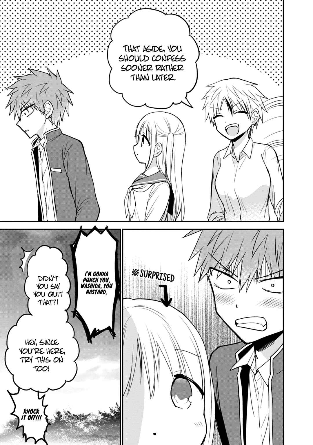 Page 10 Chapter 95 Kao ni Denai Kashiwada-san to Kao ni Deru Oota-kun