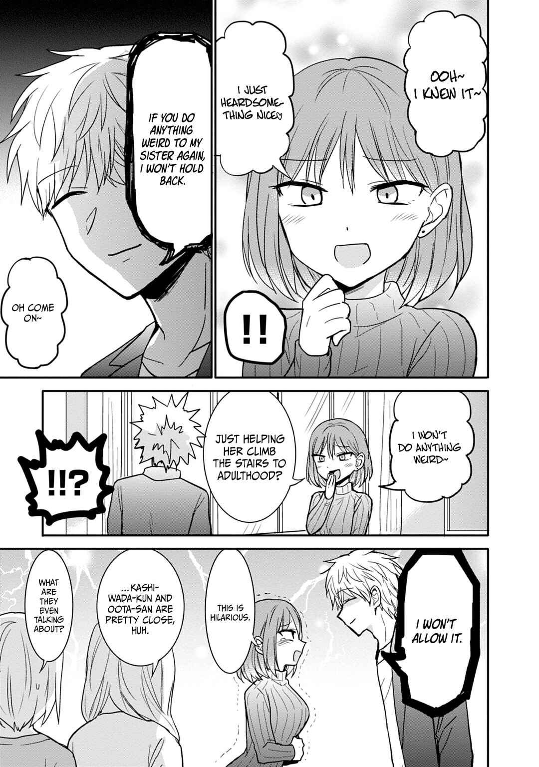 Page 4 Chapter 102 Kao ni Denai Kashiwada-san to Kao ni Deru Oota-kun