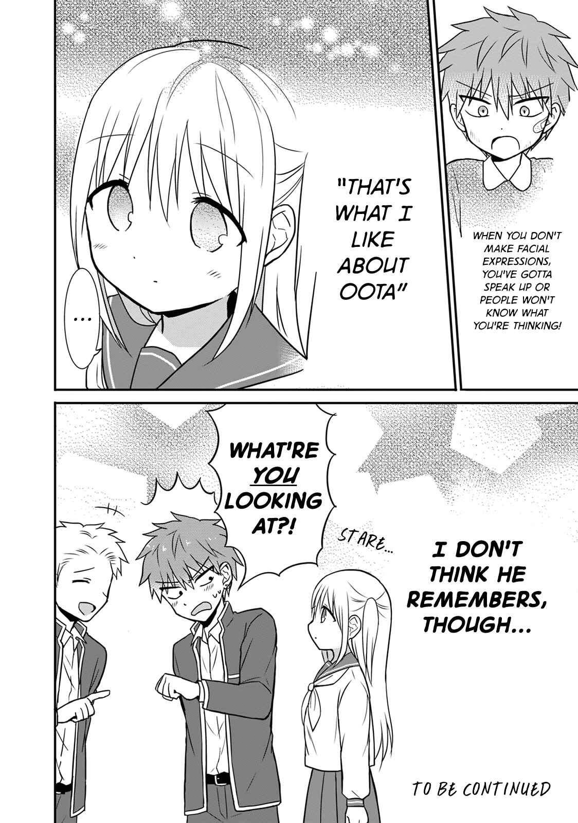 Page 8 Chapter 13.5 Kao ni Denai Kashiwada-san to Kao ni Deru Oota-kun