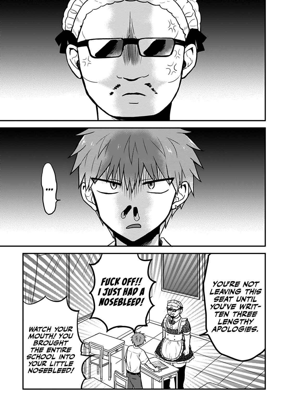 Page 10 Chapter 44 Kao ni Denai Kashiwada-san to Kao ni Deru Oota-kun