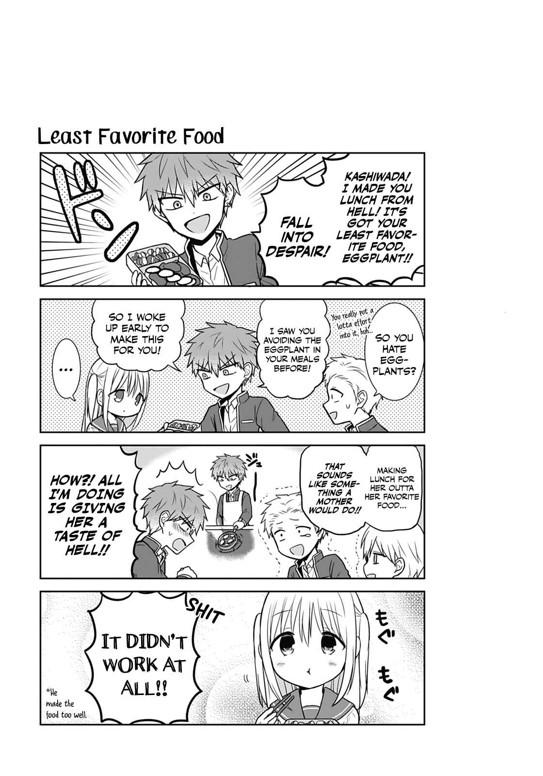Page 11 Chapter 21 Kao ni Denai Kashiwada-san to Kao ni Deru Oota-kun
