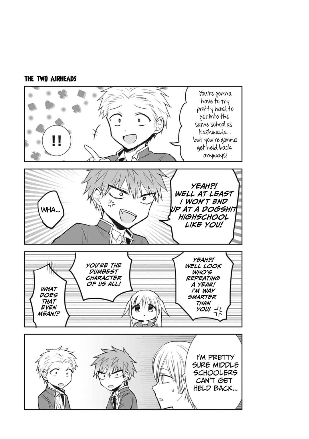 Page 12 Chapter 76 Kao ni Denai Kashiwada-san to Kao ni Deru Oota-kun