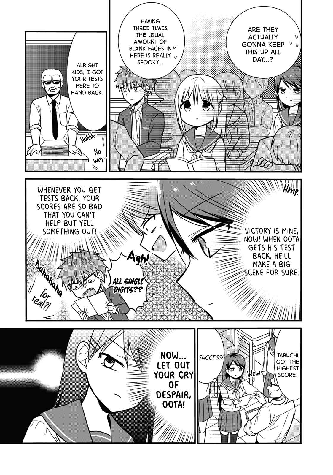 Page 4 Chapter 10 Kao ni Denai Kashiwada-san to Kao ni Deru Oota-kun