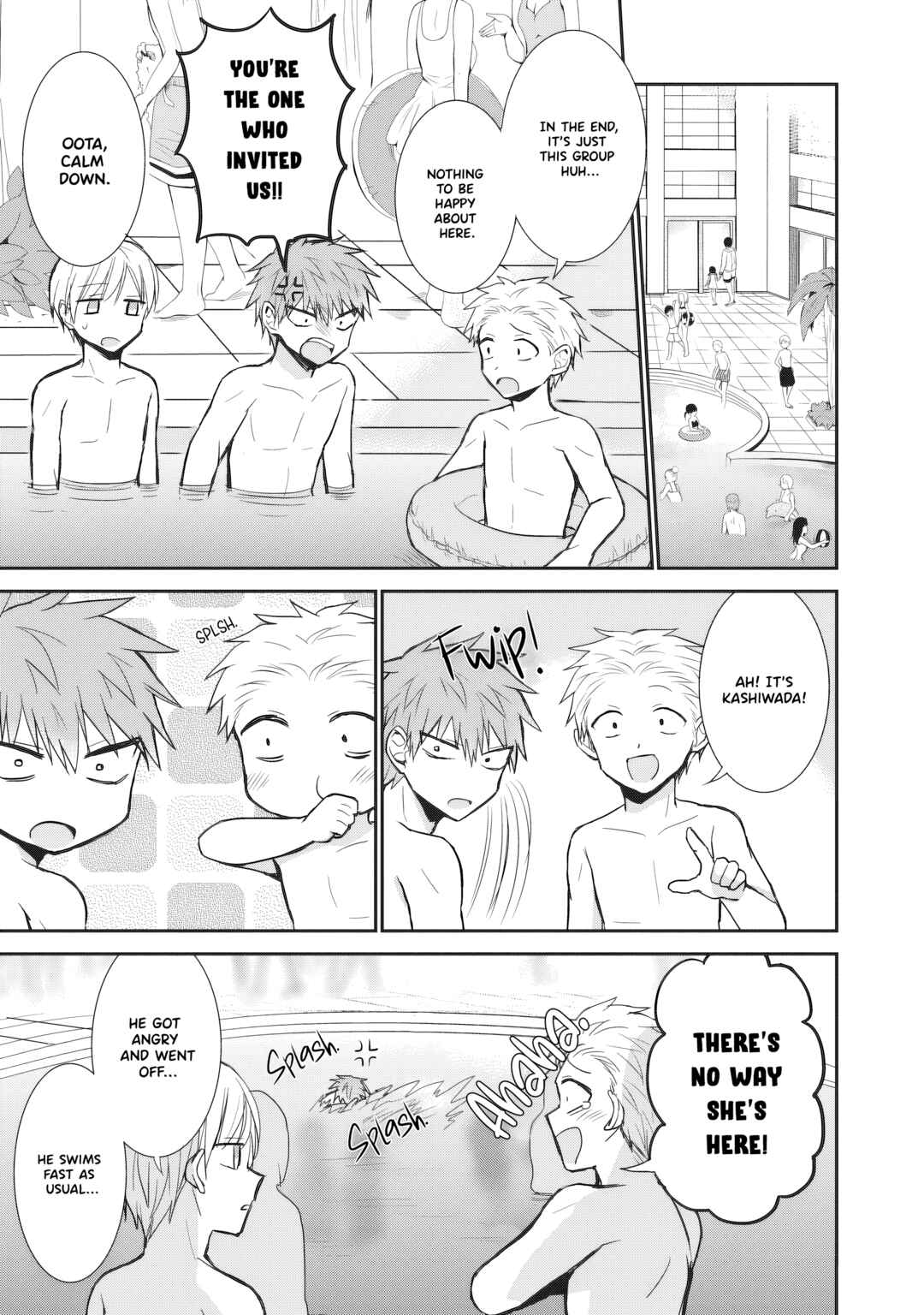 Page 4 Chapter 91 Kao ni Denai Kashiwada-san to Kao ni Deru Oota-kun