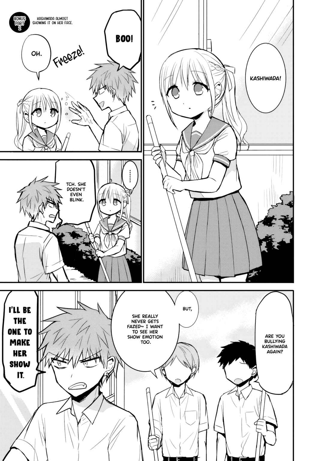 Page 10 Chapter 90 Kao ni Denai Kashiwada-san to Kao ni Deru Oota-kun