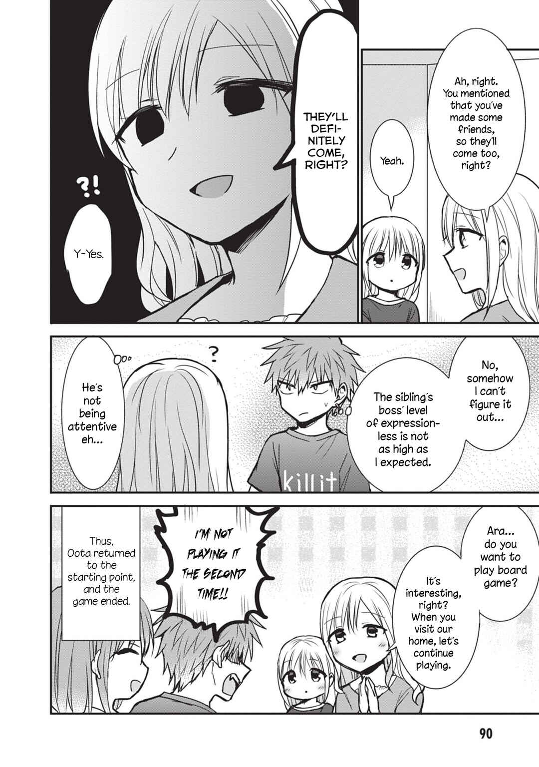 Page 10 Chapter 83 Kao ni Denai Kashiwada-san to Kao ni Deru Oota-kun