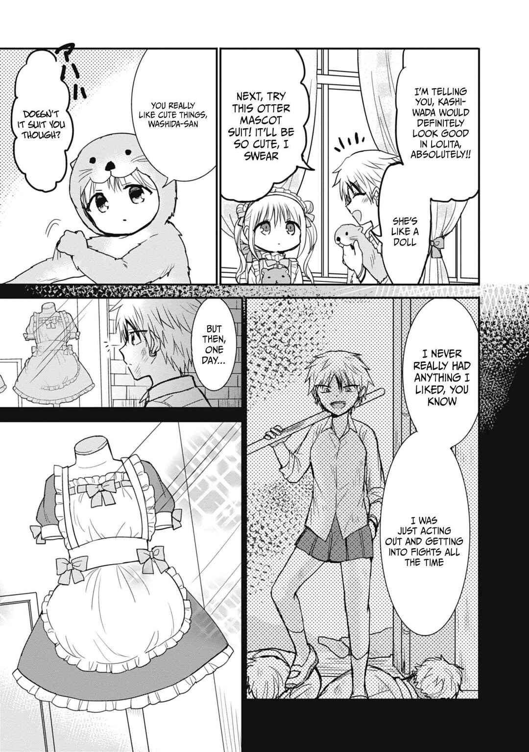 Page 4 Chapter 107 Kao ni Denai Kashiwada-san to Kao ni Deru Oota-kun
