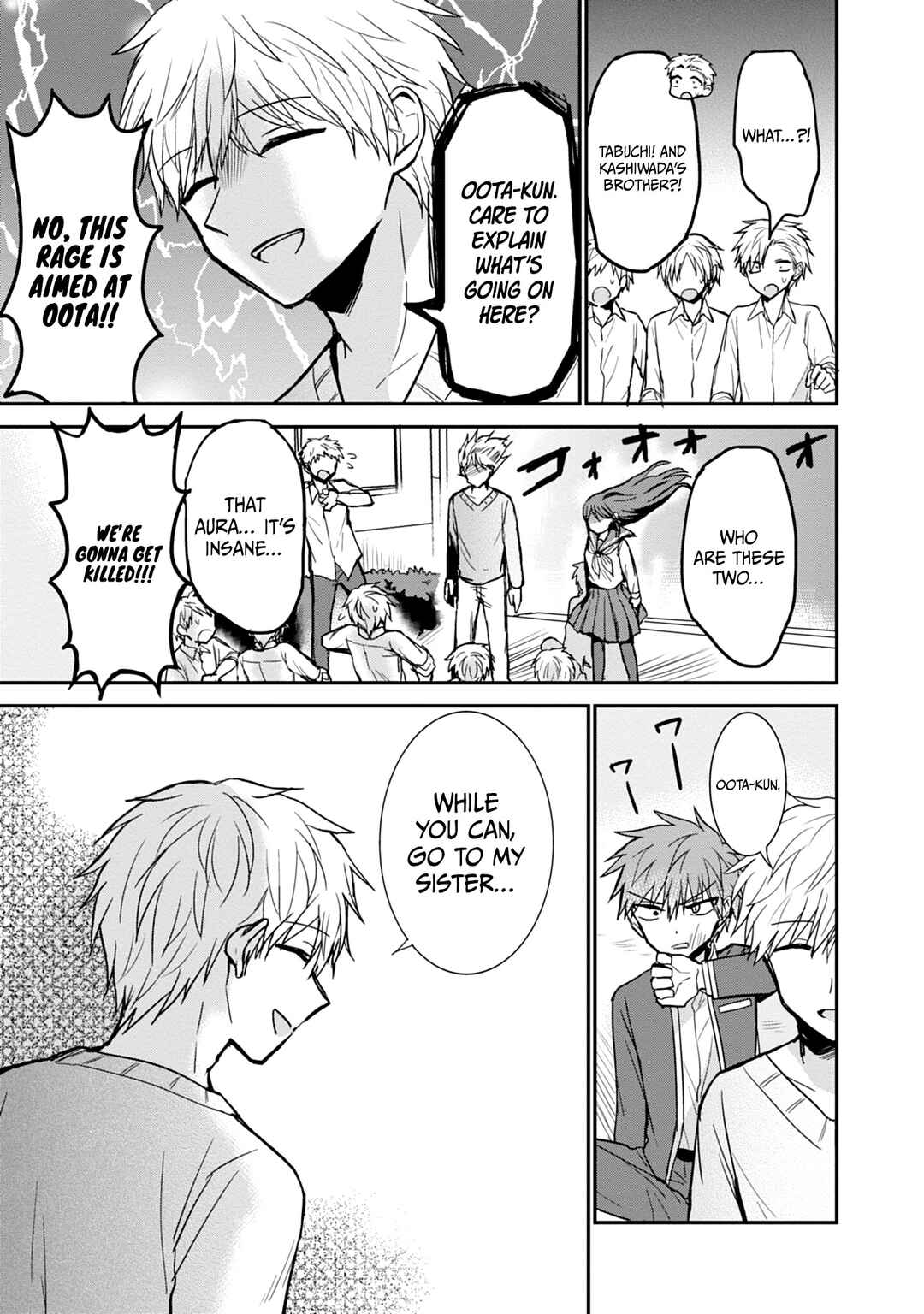 Page 10 Chapter 94 Kao ni Denai Kashiwada-san to Kao ni Deru Oota-kun