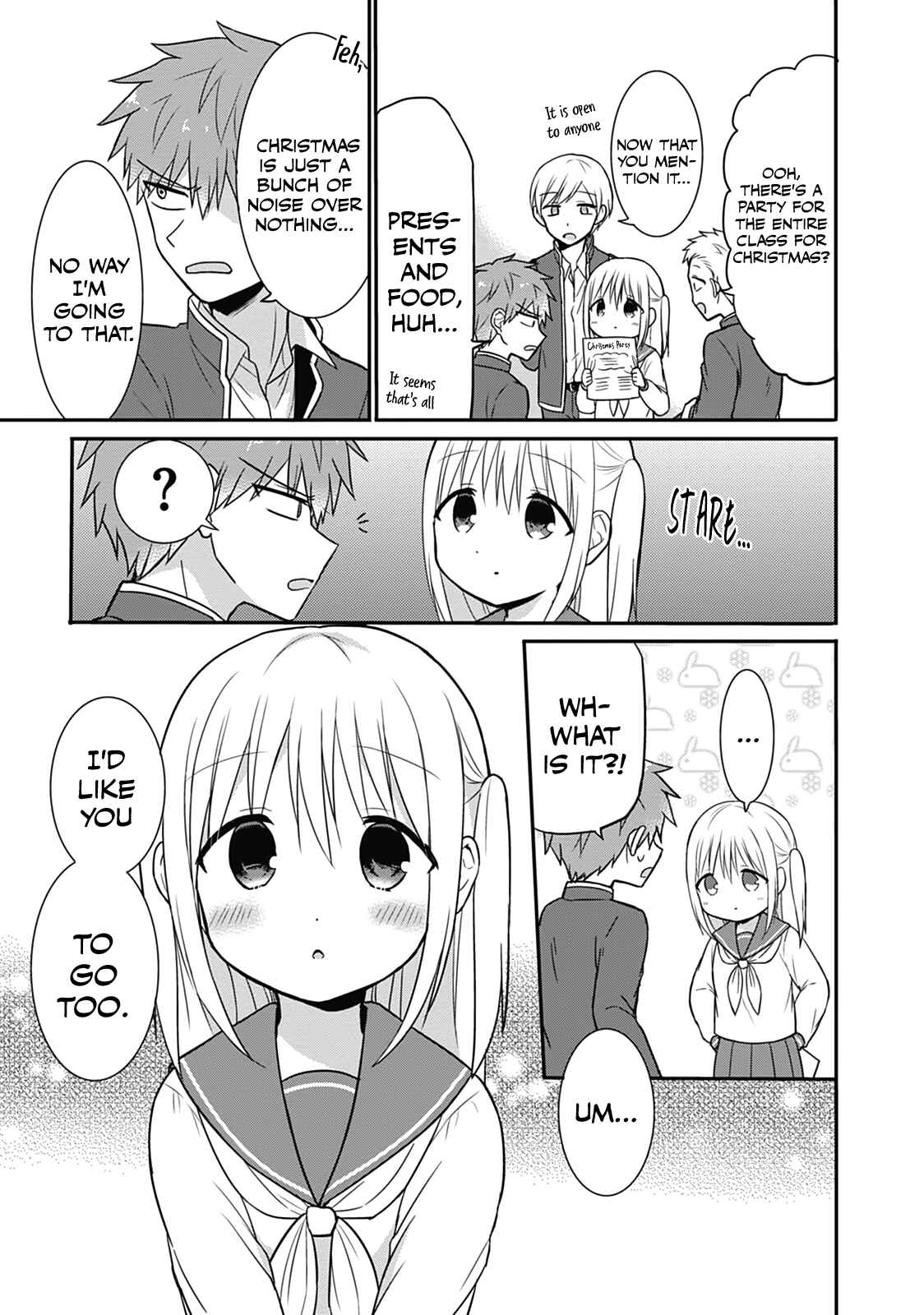 Page 3 Chapter 15 Kao ni Denai Kashiwada-san to Kao ni Deru Oota-kun