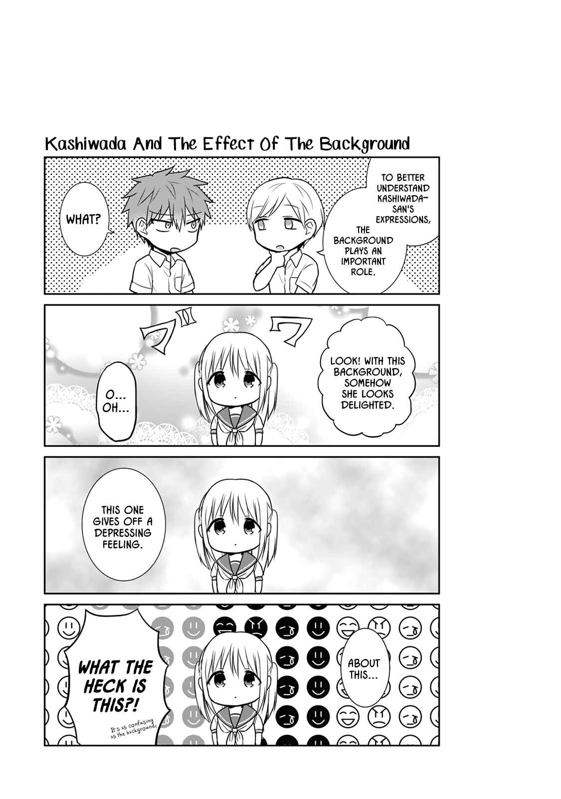 Page 9 Chapter 6 Kao ni Denai Kashiwada-san to Kao ni Deru Oota-kun