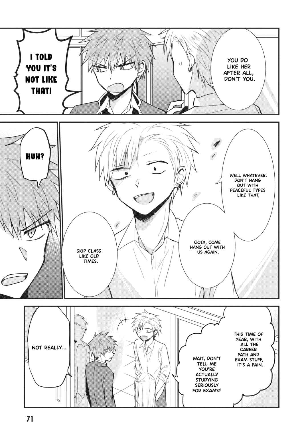 Page 6 Chapter 93 Kao ni Denai Kashiwada-san to Kao ni Deru Oota-kun