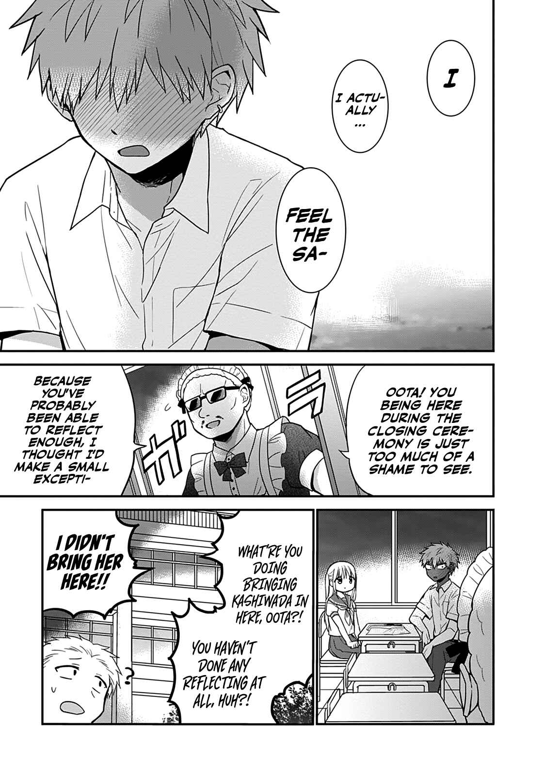 Page 10 Chapter 45 Kao ni Denai Kashiwada-san to Kao ni Deru Oota-kun