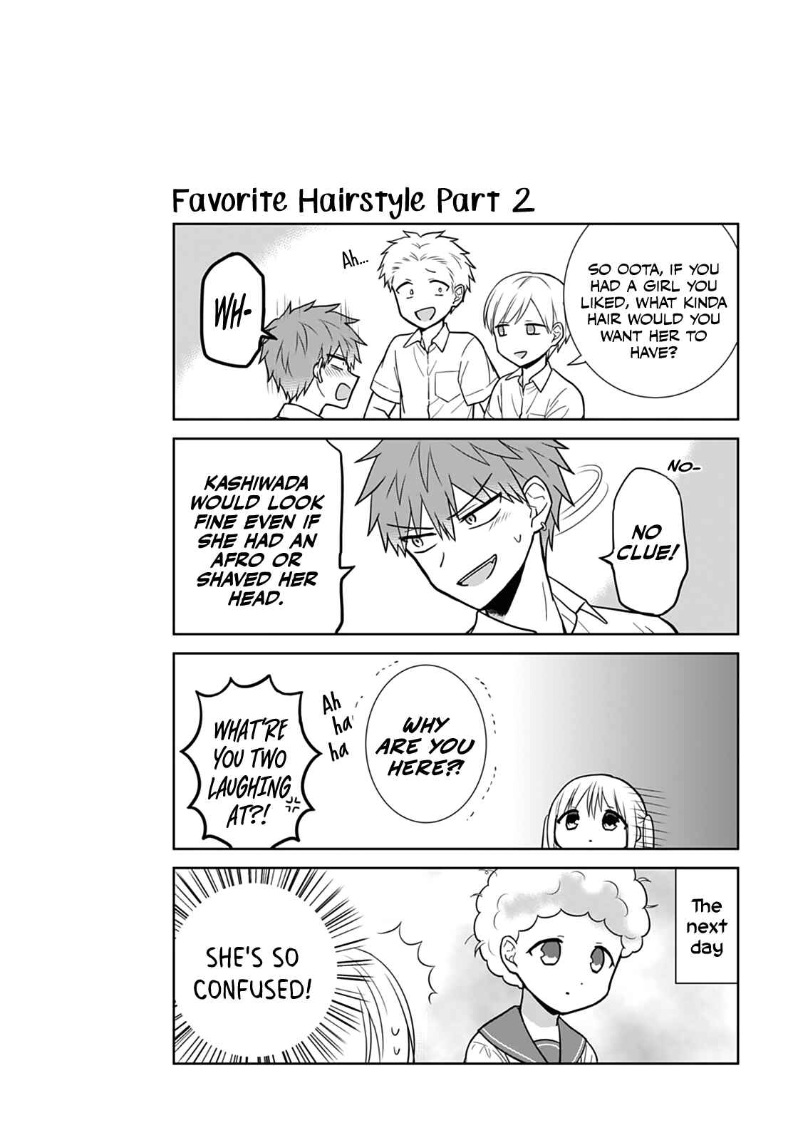 Page 11 Chapter 31 Kao ni Denai Kashiwada-san to Kao ni Deru Oota-kun