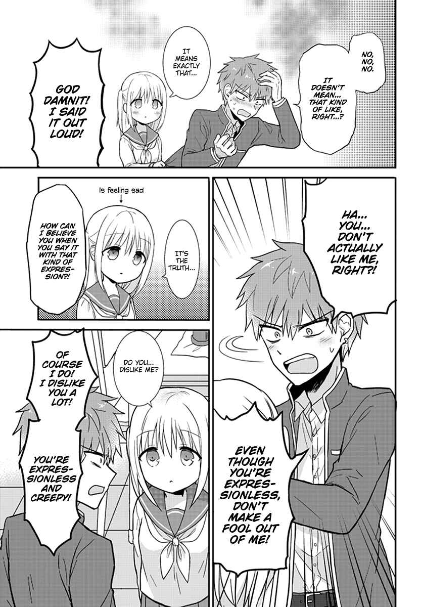 Page 8 Chapter 1 Kao ni Denai Kashiwada-san to Kao ni Deru Oota-kun