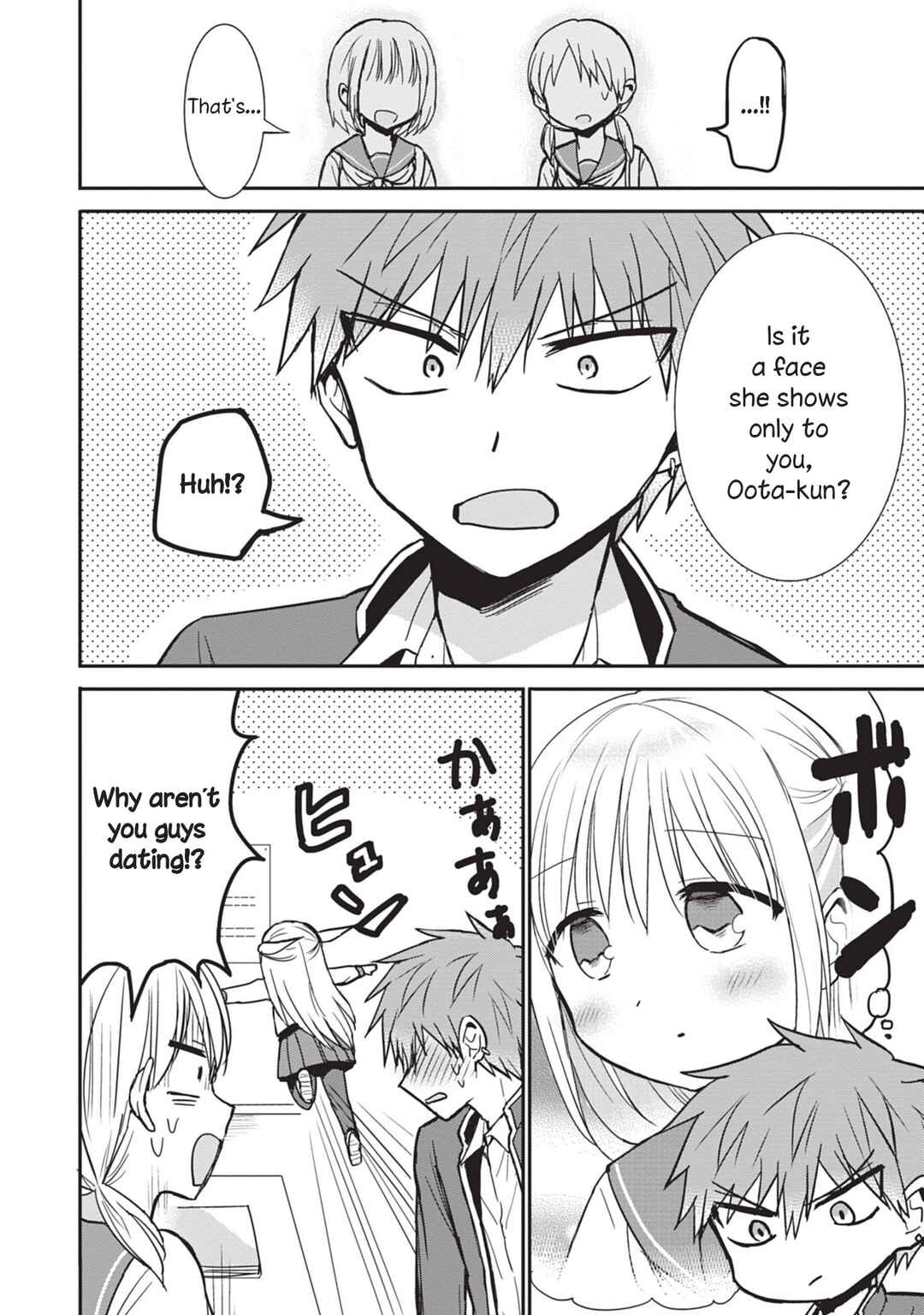 Page 10 Chapter 80 Kao ni Denai Kashiwada-san to Kao ni Deru Oota-kun