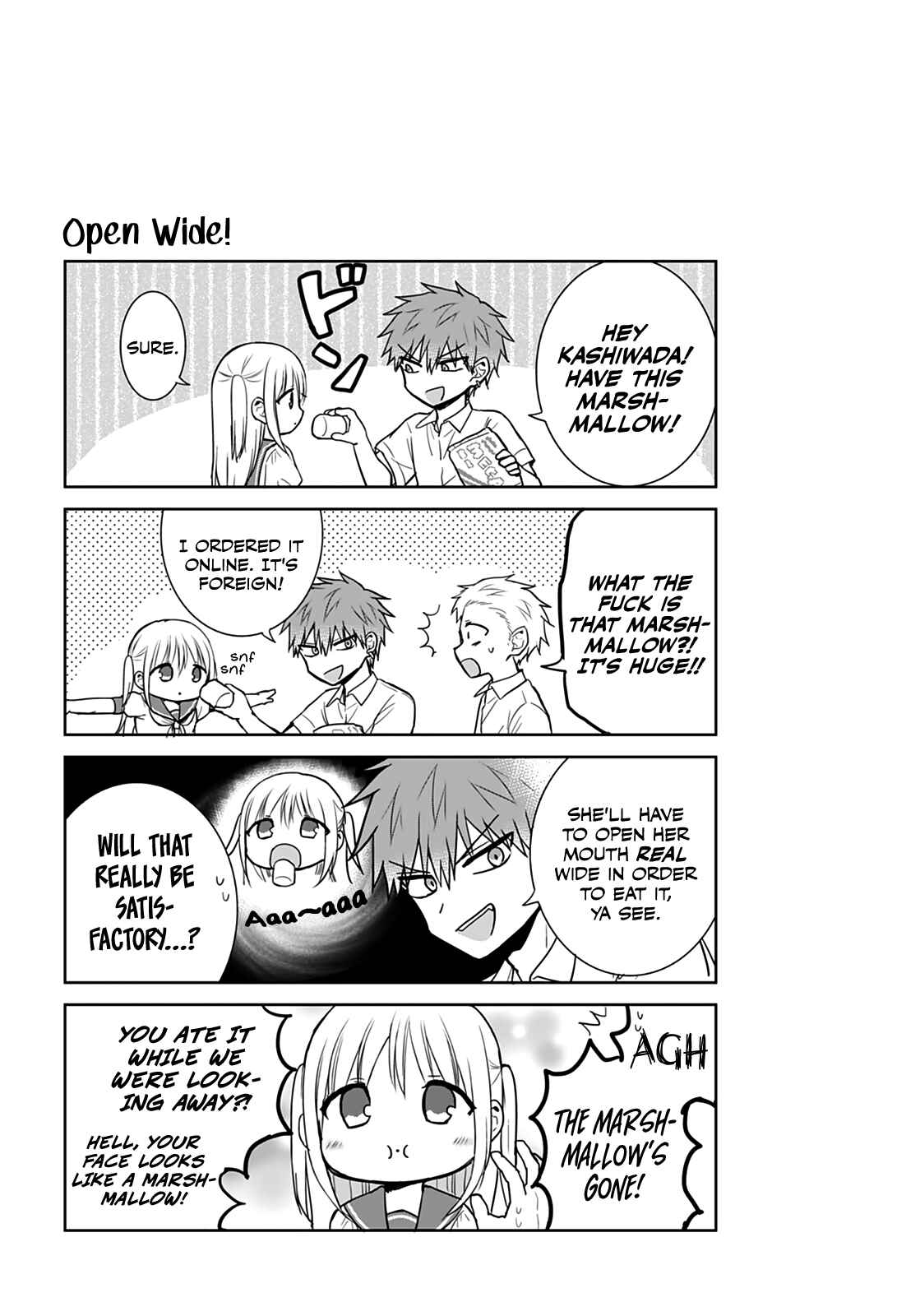 Page 9 Chapter 53 Kao ni Denai Kashiwada-san to Kao ni Deru Oota-kun
