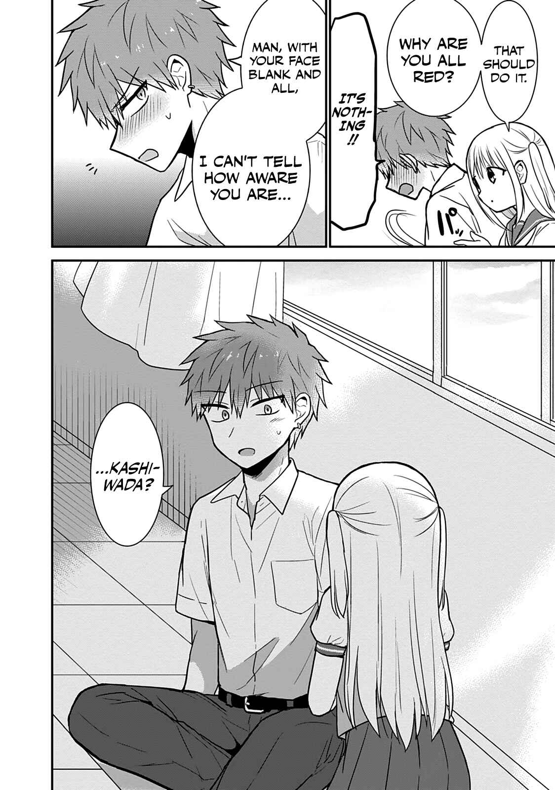 Page 9 Chapter 42 Kao ni Denai Kashiwada-san to Kao ni Deru Oota-kun
