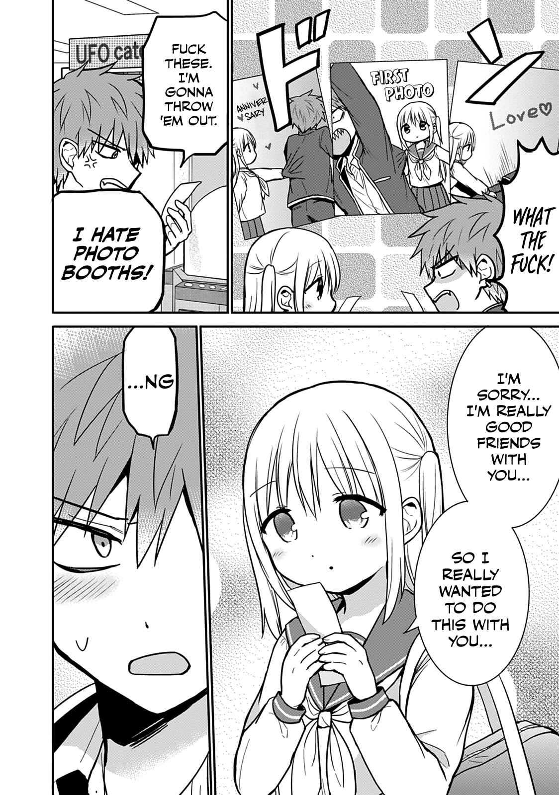 Page 8 Chapter 54 Kao ni Denai Kashiwada-san to Kao ni Deru Oota-kun