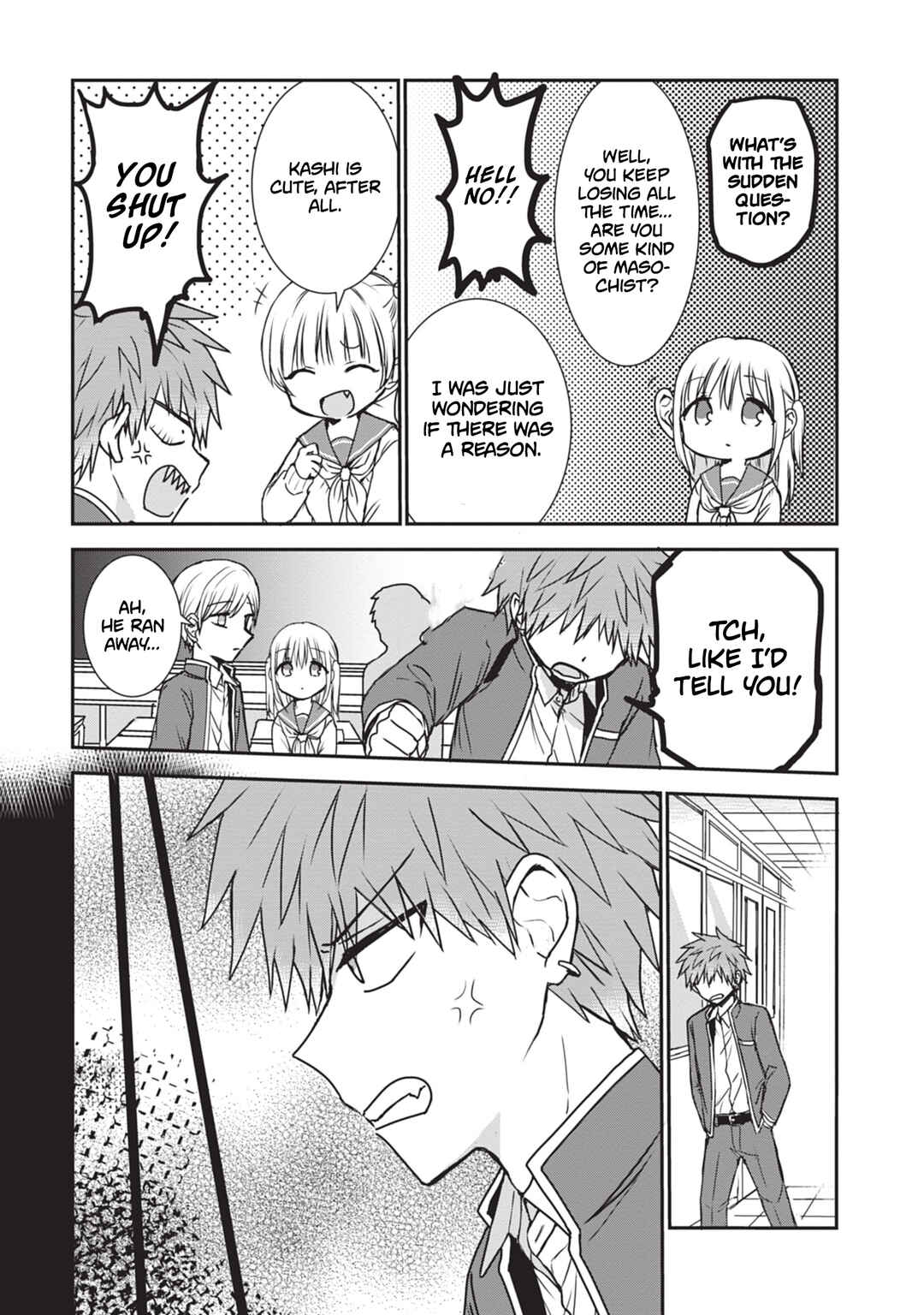 Page 4 Chapter 120 Kao ni Denai Kashiwada-san to Kao ni Deru Oota-kun