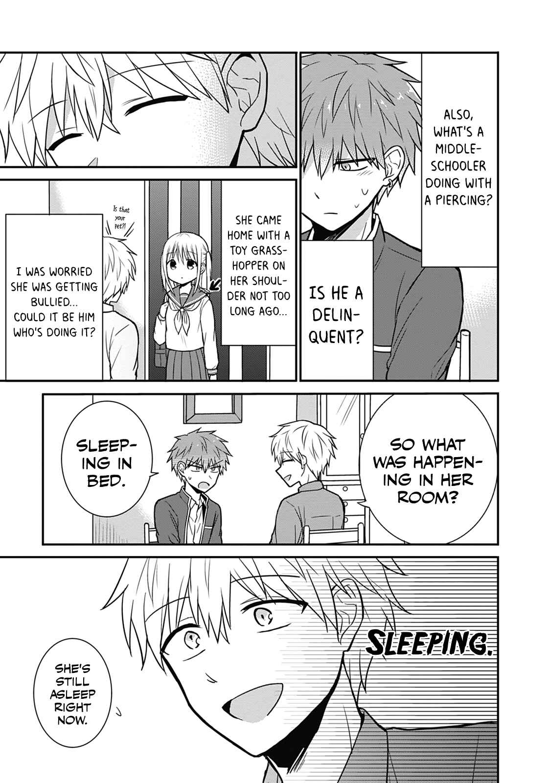Page 6 Chapter 28 Kao ni Denai Kashiwada-san to Kao ni Deru Oota-kun