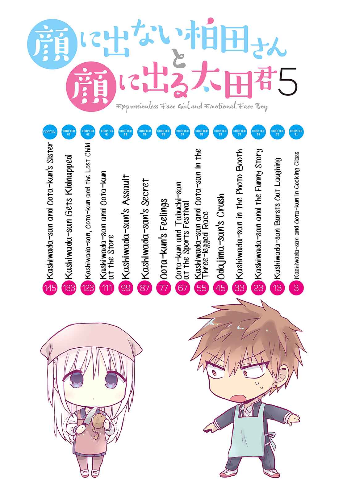 Page 3 Chapter 51 Kao ni Denai Kashiwada-san to Kao ni Deru Oota-kun