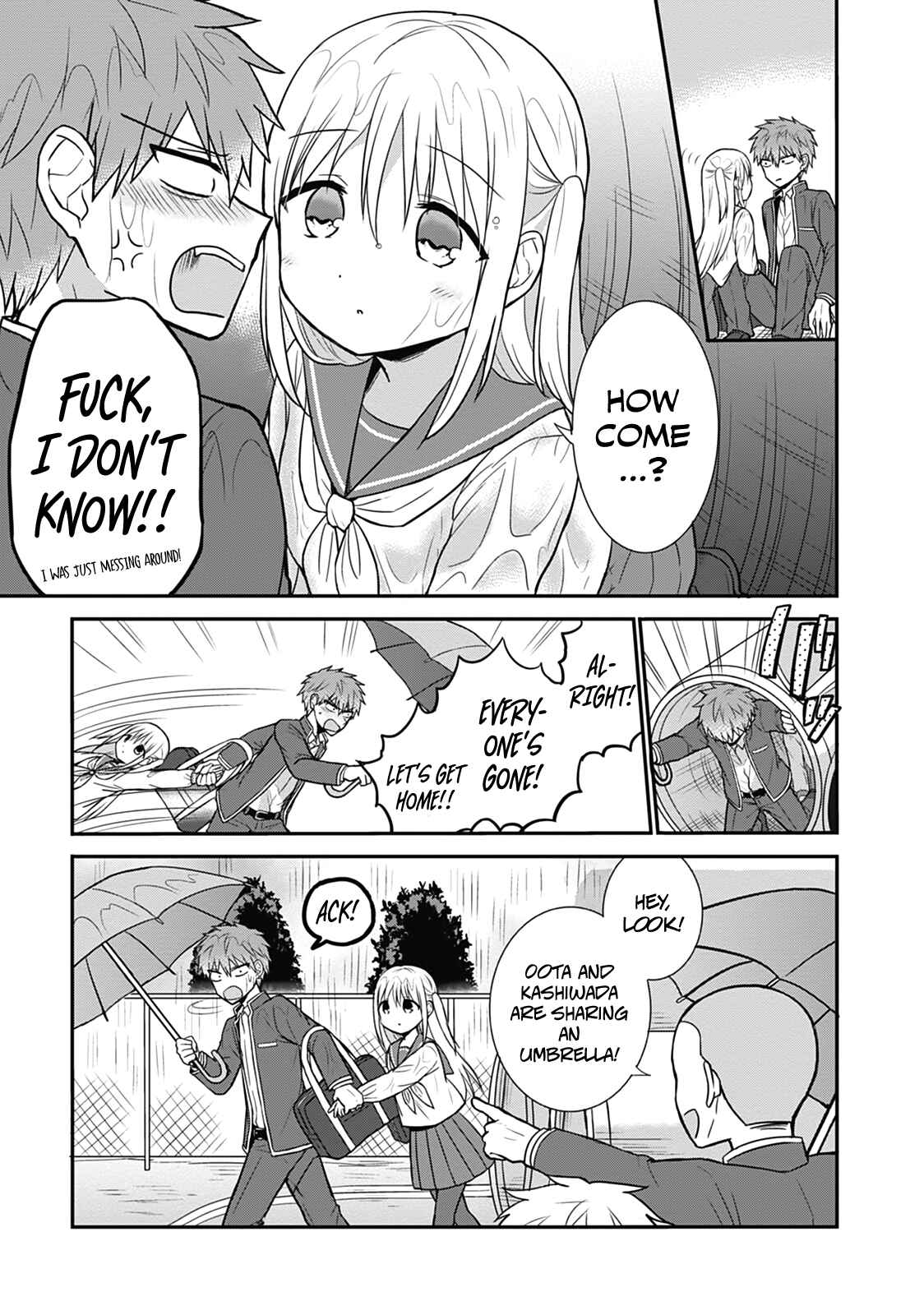 Page 10 Chapter 26 Kao ni Denai Kashiwada-san to Kao ni Deru Oota-kun