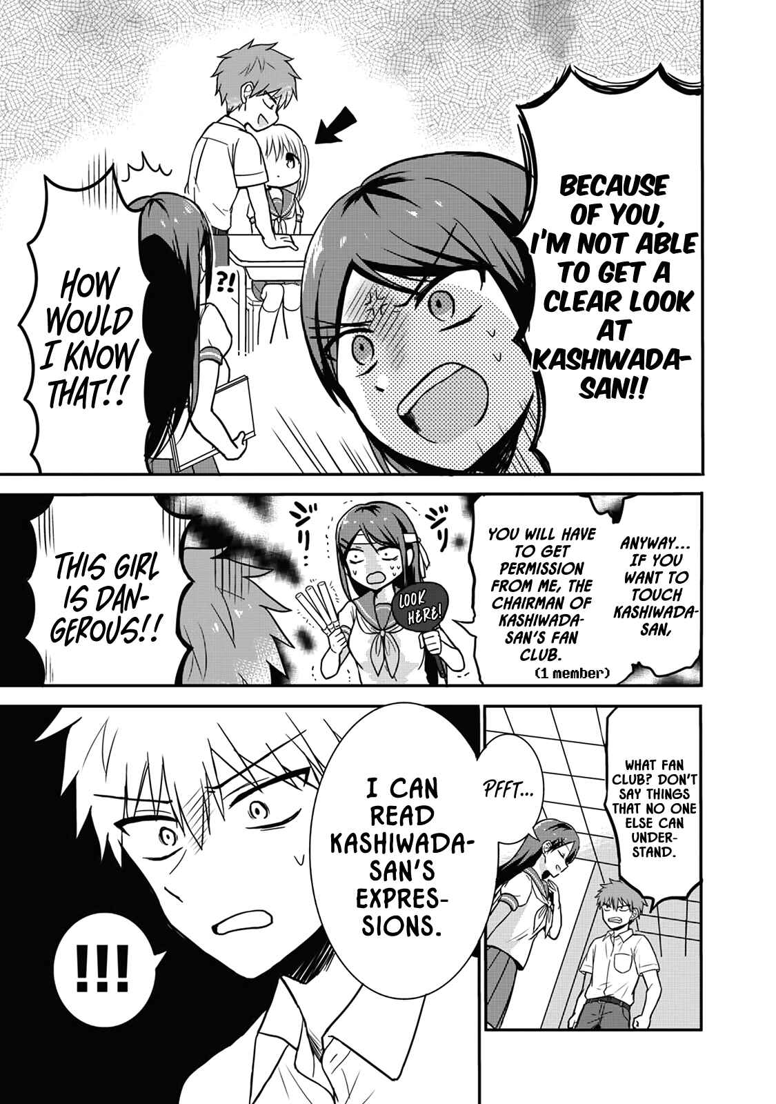 Page 7 Chapter 5 Kao ni Denai Kashiwada-san to Kao ni Deru Oota-kun
