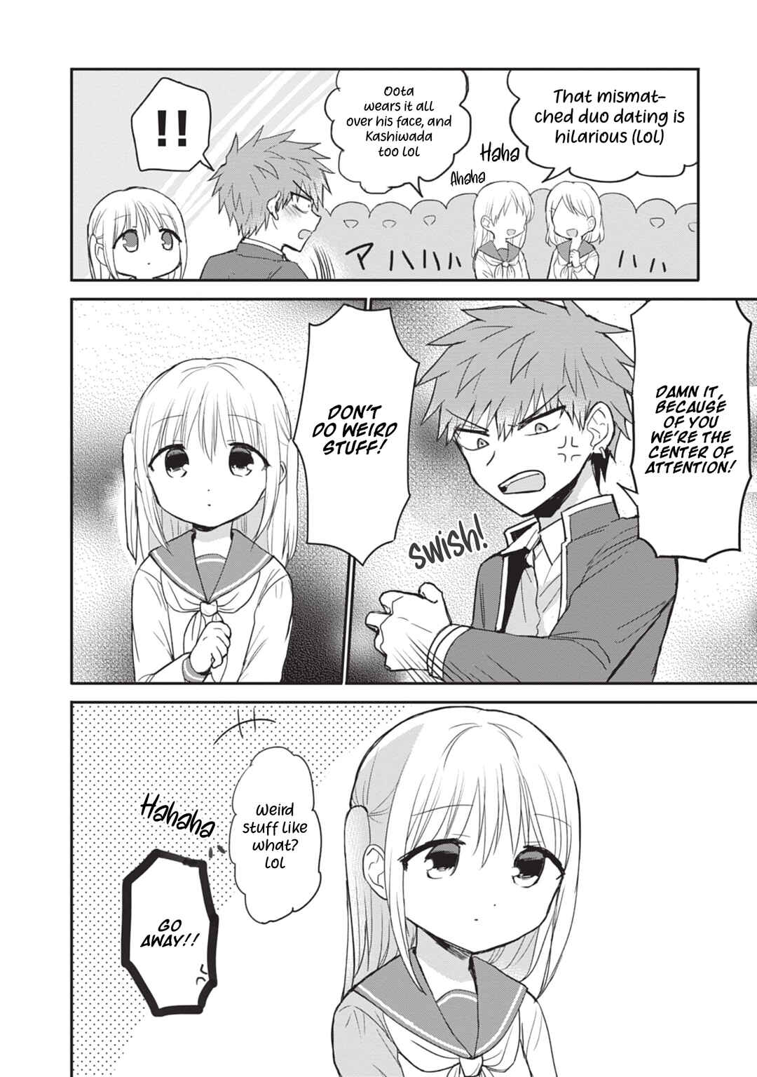 Page 12 Chapter 108 Kao ni Denai Kashiwada-san to Kao ni Deru Oota-kun
