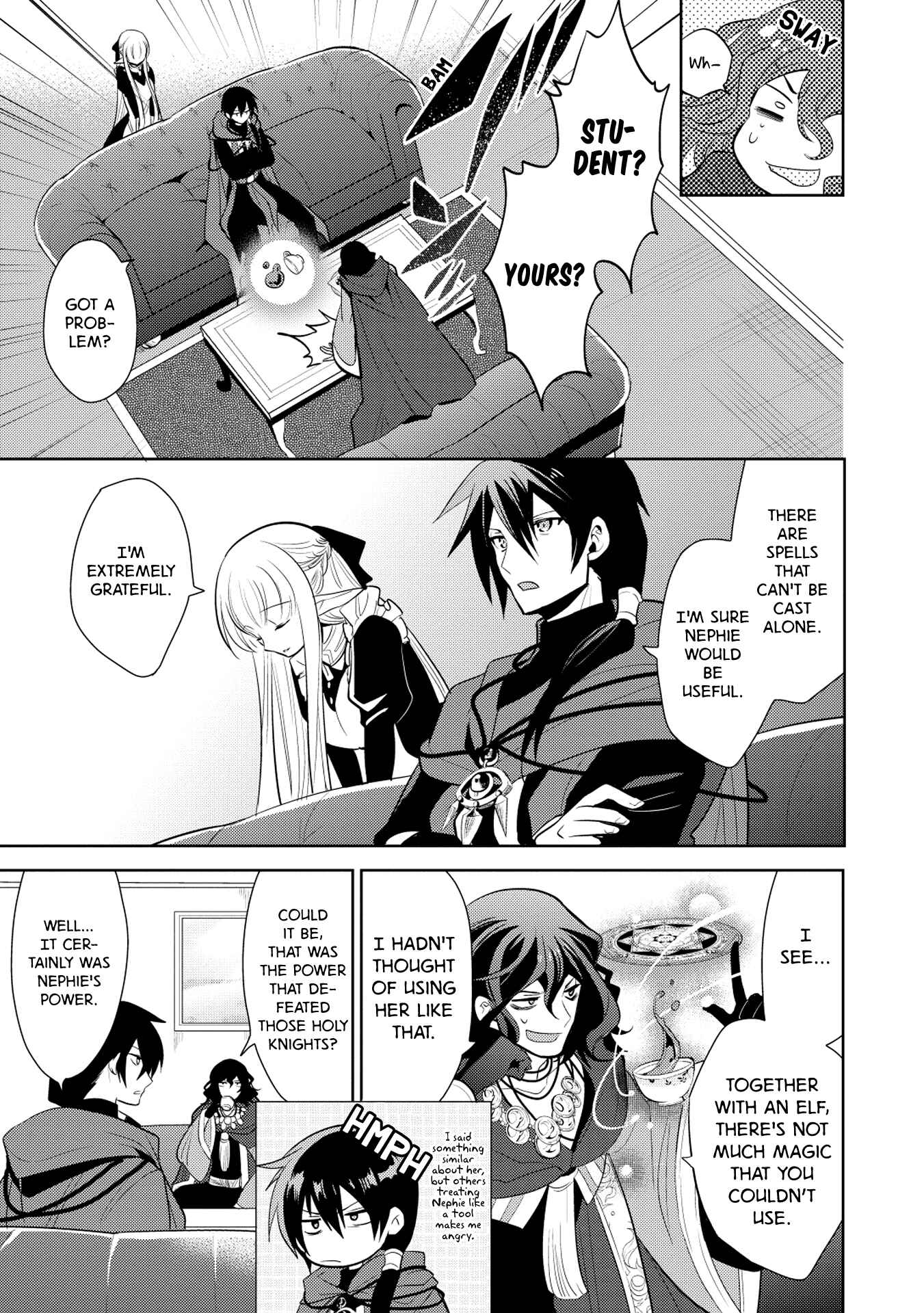 Page 17 Chapter 8 Maou no Ore ga Dorei Elf wo Yome ni Shitanda ga, Dou Medereba Ii?