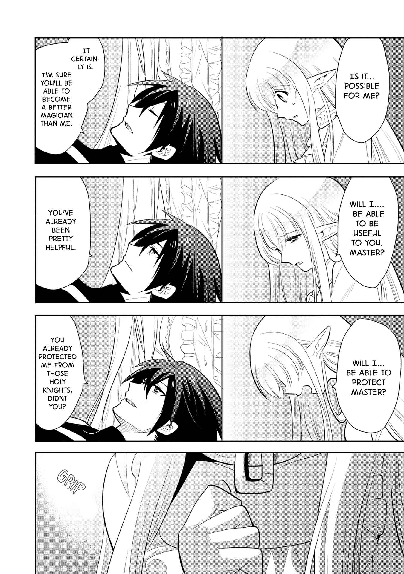 Page 8 Chapter 8 Maou no Ore ga Dorei Elf wo Yome ni Shitanda ga, Dou Medereba Ii?