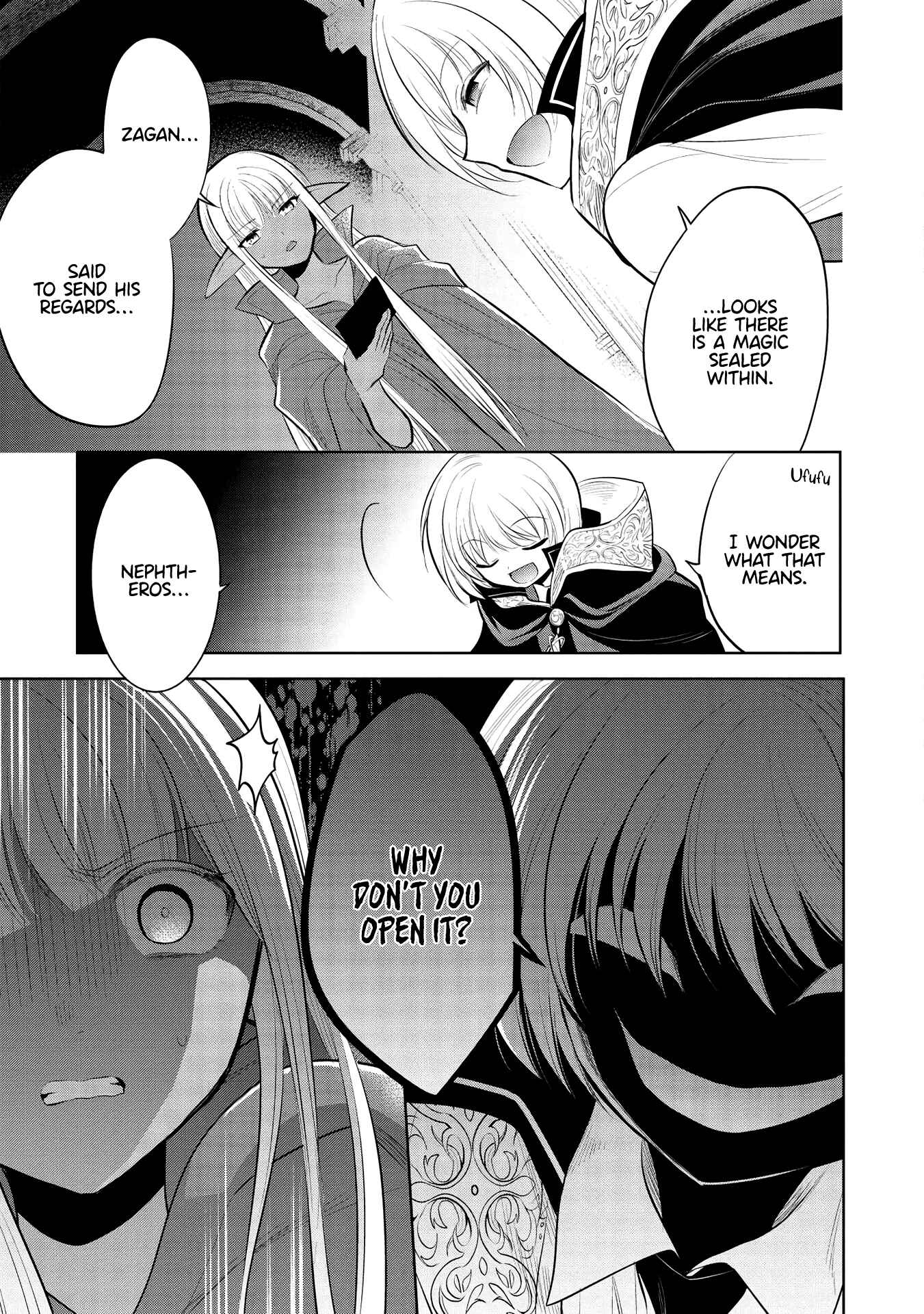 Page 33 Chapter 35 Maou no Ore ga Dorei Elf wo Yome ni Shitanda ga, Dou Medereba Ii?