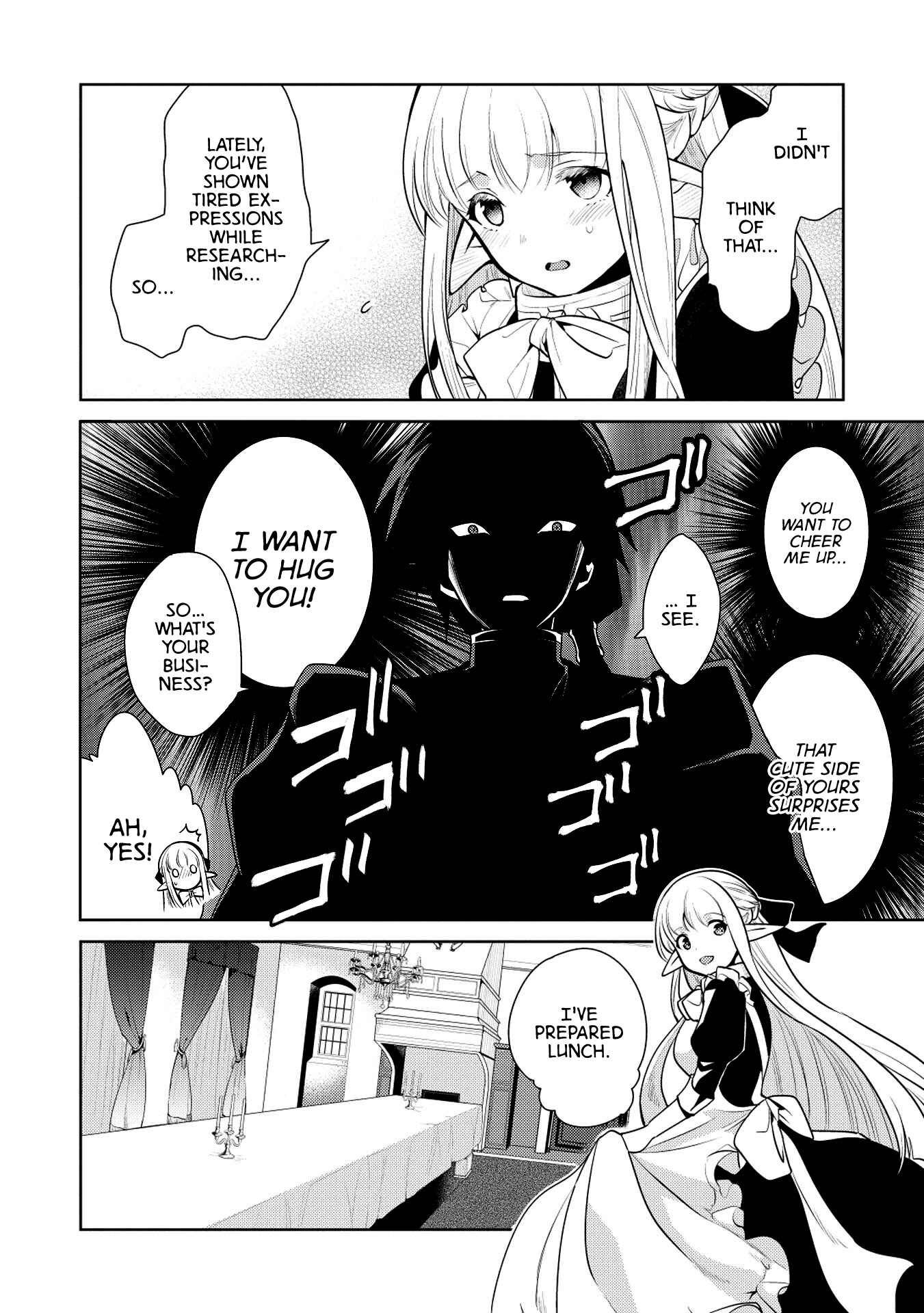 Page 4 Chapter 14 Maou no Ore ga Dorei Elf wo Yome ni Shitanda ga, Dou Medereba Ii?