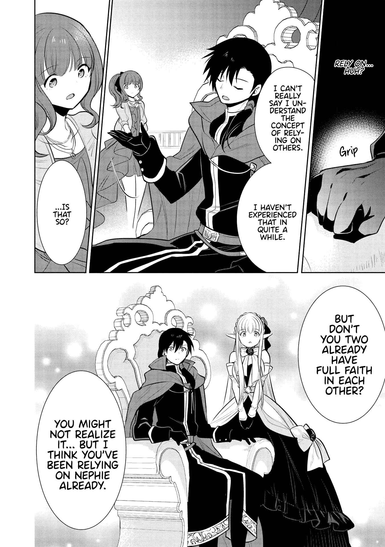 Page 10 Chapter 28 Maou no Ore ga Dorei Elf wo Yome ni Shitanda ga, Dou Medereba Ii?
