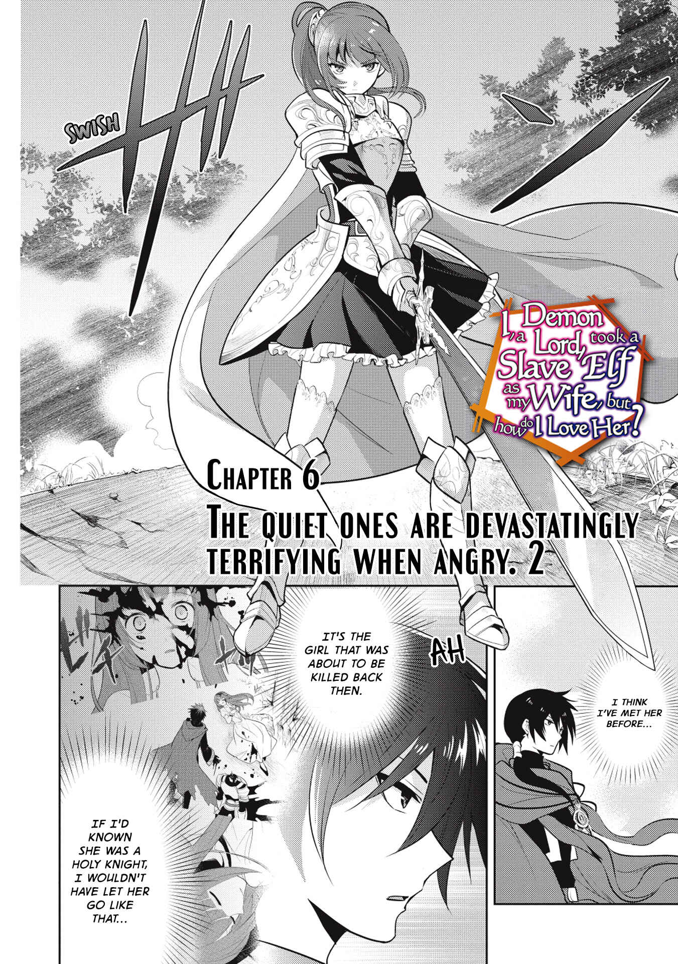 Page 2 Chapter 6 Maou no Ore ga Dorei Elf wo Yome ni Shitanda ga, Dou Medereba Ii?