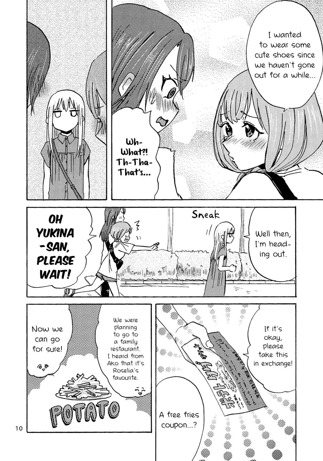 Page 11 Chapter Unknown_d82a BanG Dream! - Yukina-chan, the cat toy millionaire