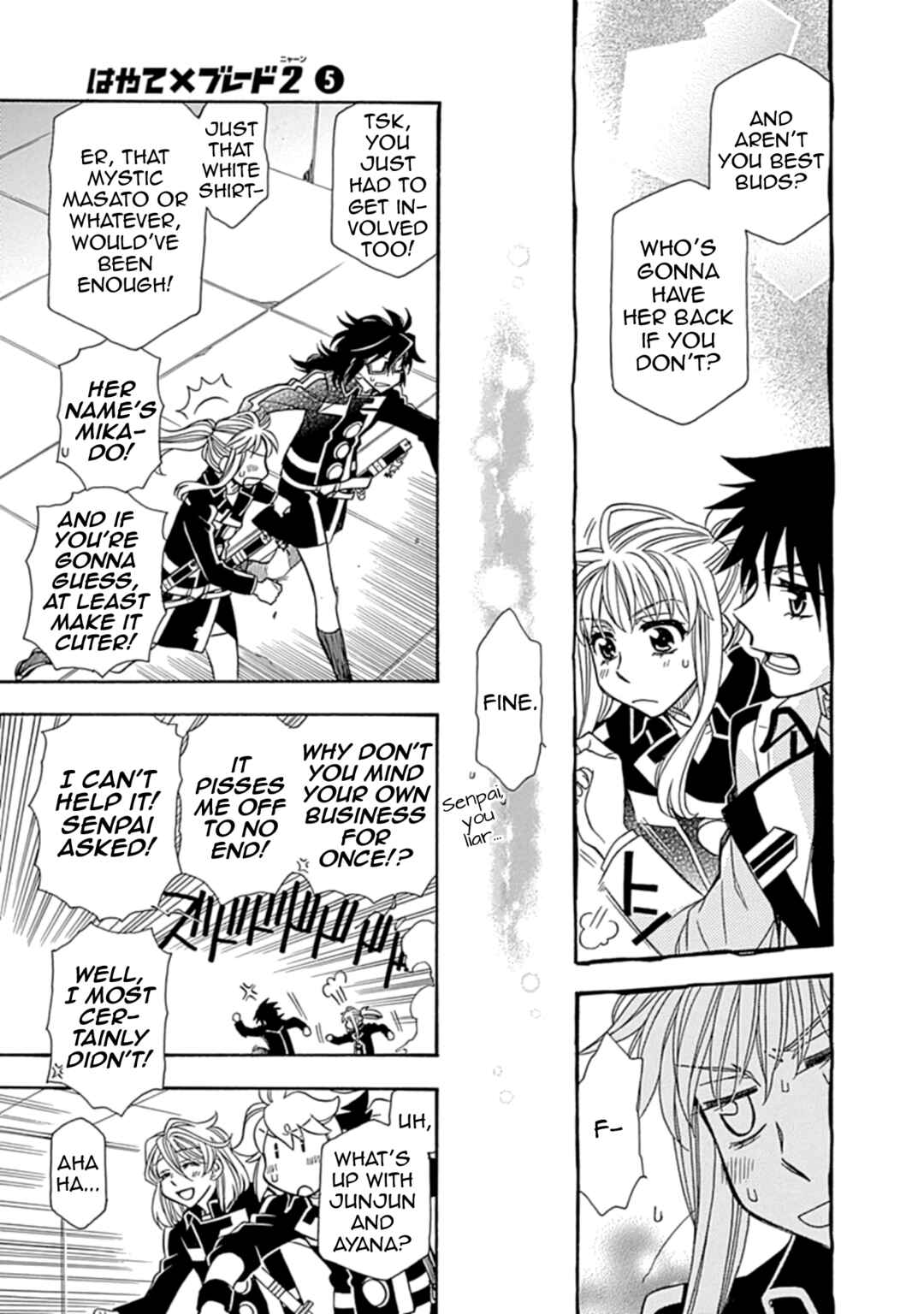 Page 3 Chapter 34 Hayate x Blade 2