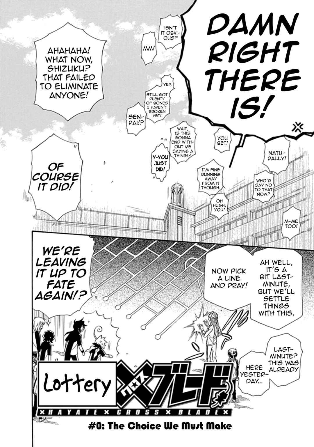 Page 12 Chapter 0 Hayate x Blade 2
