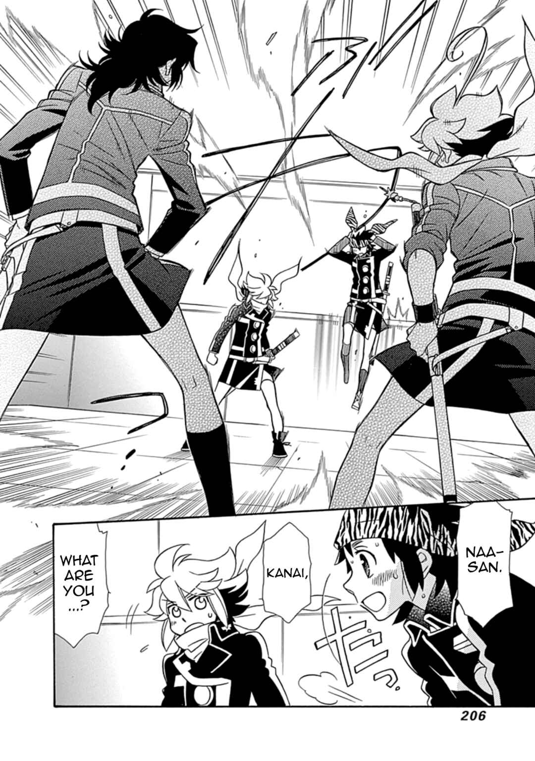 Page 4 Chapter 38 Hayate x Blade 2