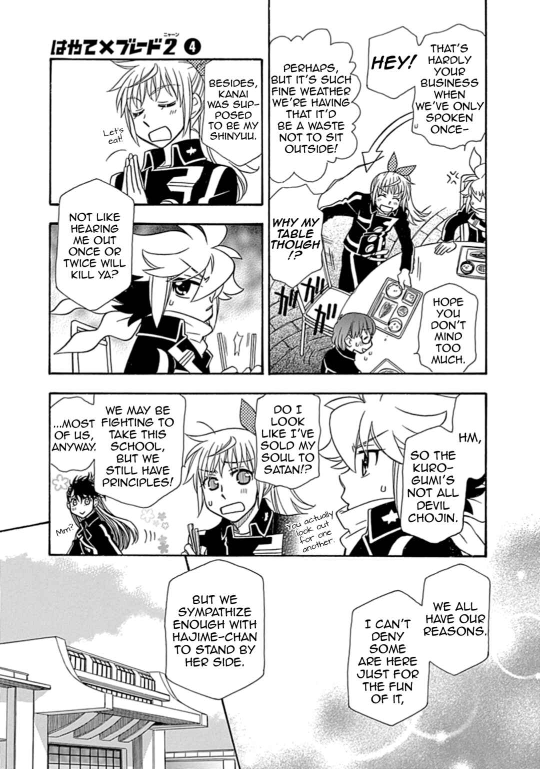 Page 3 Chapter 29 Hayate x Blade 2