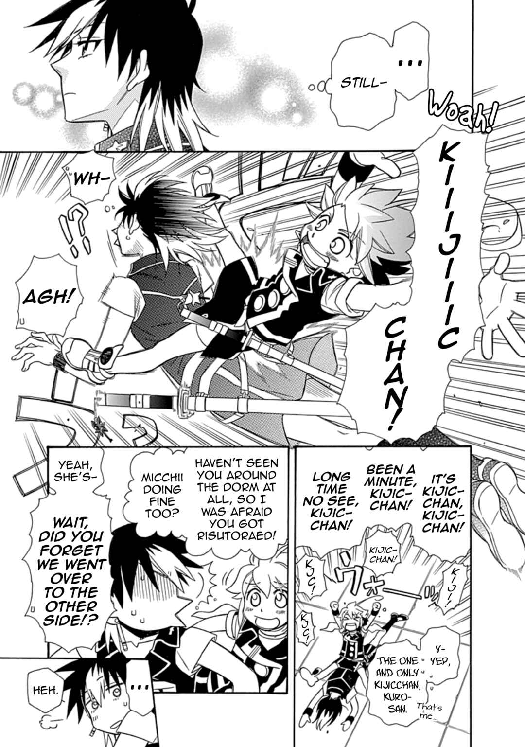 Page 9 Chapter 8 Hayate x Blade 2