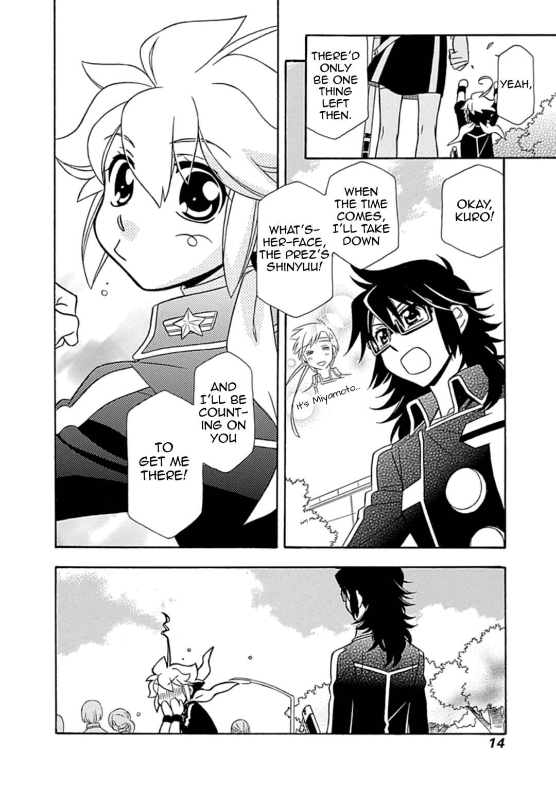 Page 16 Chapter 24 Hayate x Blade 2