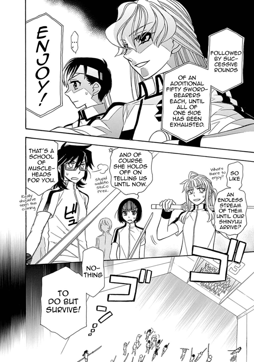 Page 4 Chapter 20 Hayate x Blade 2