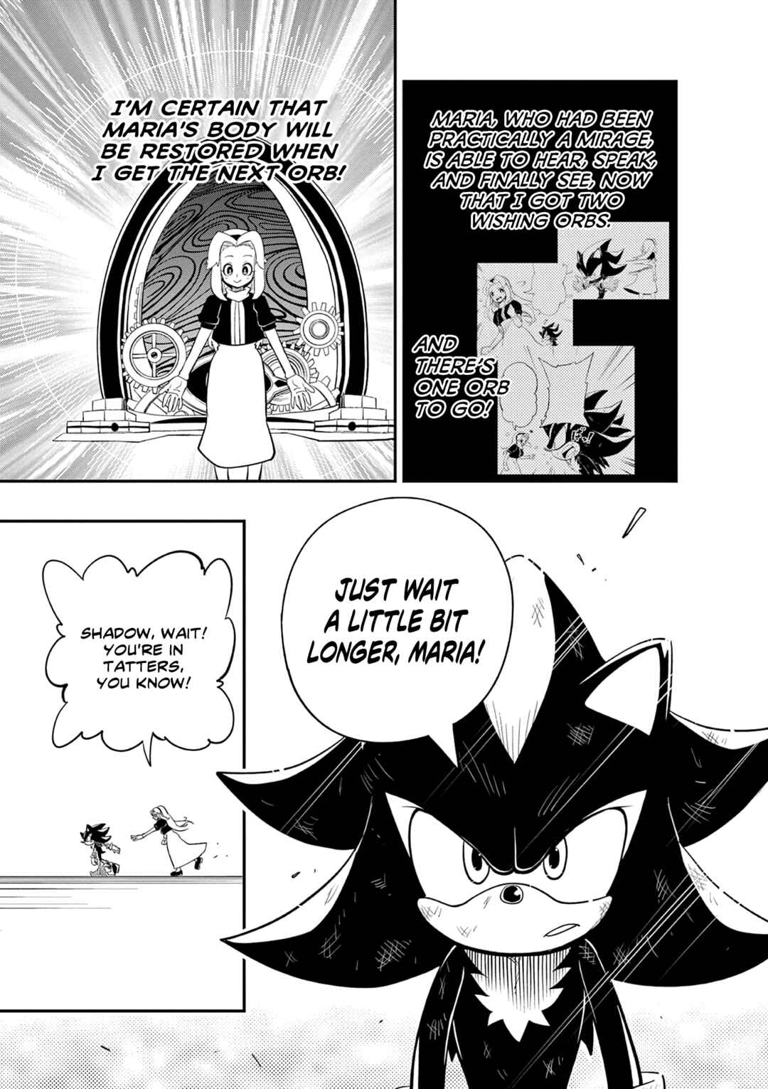 Page 7 Chapter 4 The Jet Black Hedgehog: Shadow the Hedgehog