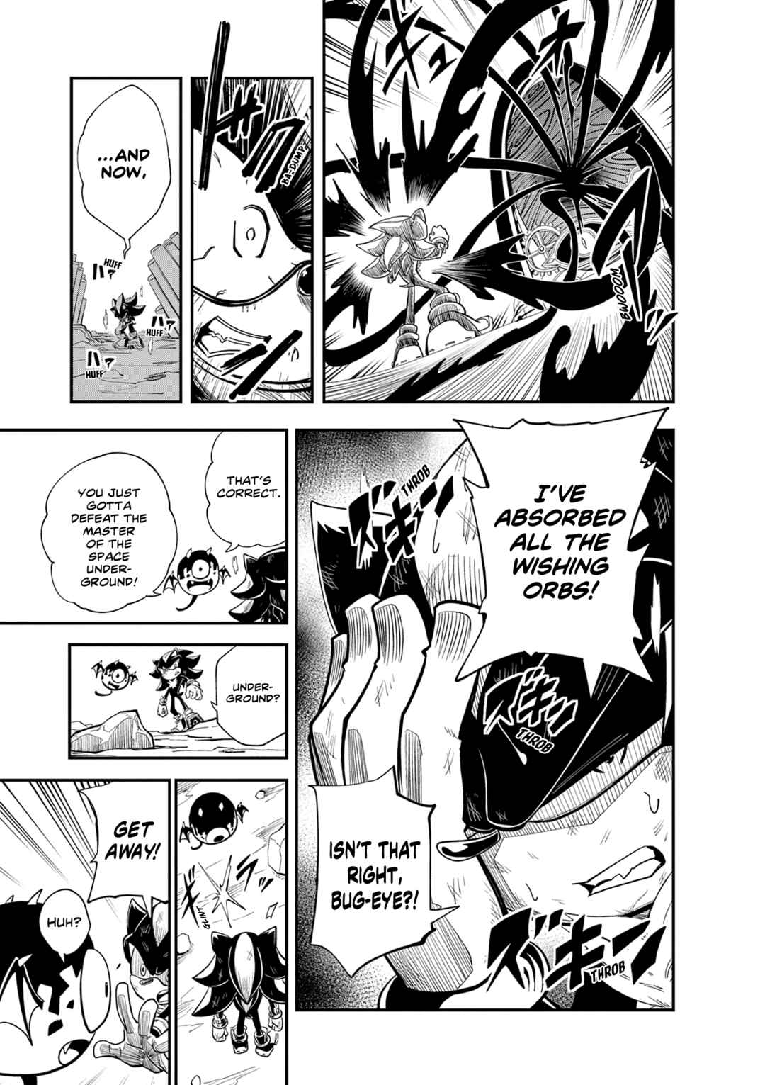 Page 9 Chapter 4 The Jet Black Hedgehog: Shadow the Hedgehog