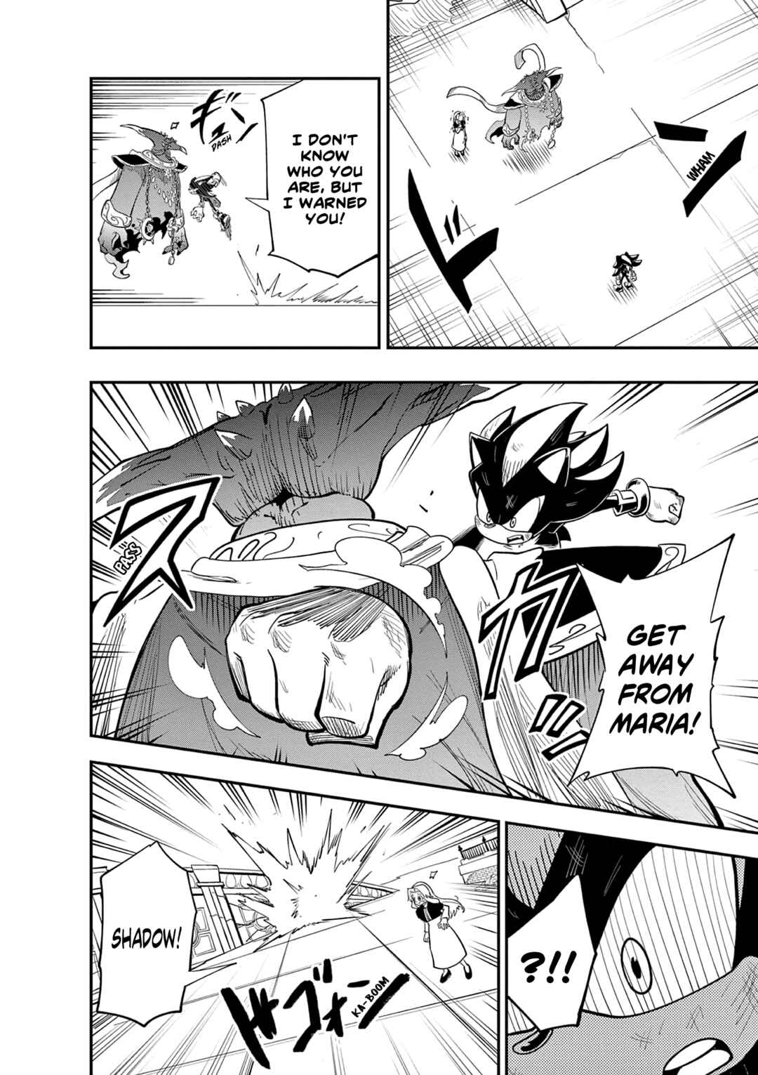 Page 3 Chapter 5 The Jet Black Hedgehog: Shadow the Hedgehog