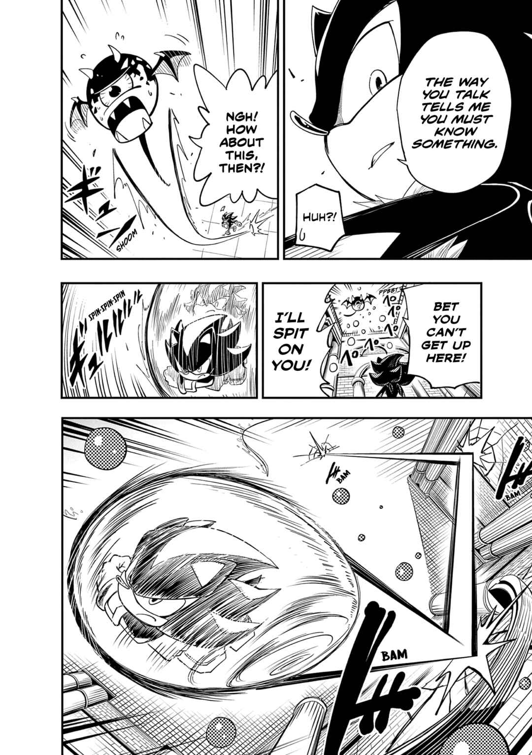 Page 18 Chapter 2 The Jet Black Hedgehog: Shadow the Hedgehog